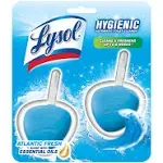 Lysol Hygienic Automatic Toilet Bowl Cleaner, Atlantic Fresh, 2ct