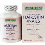 Nature's Bounty Hair Skin & Nails Softgels (250 ct)