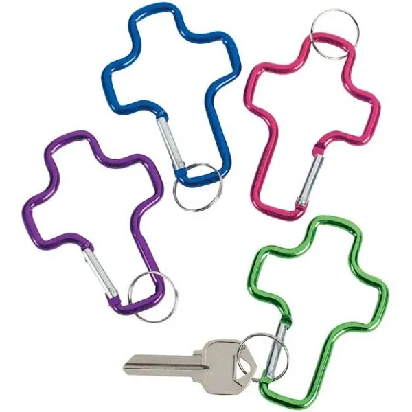 Fun Express Cross Clip Keychains