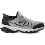 Skechers Sport Slip-Ins: After Burn M. Fit-Ridgeburn 14 Men's Grey