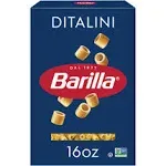 Barilla Ditalini Pasta 1 lb. - 16/Case