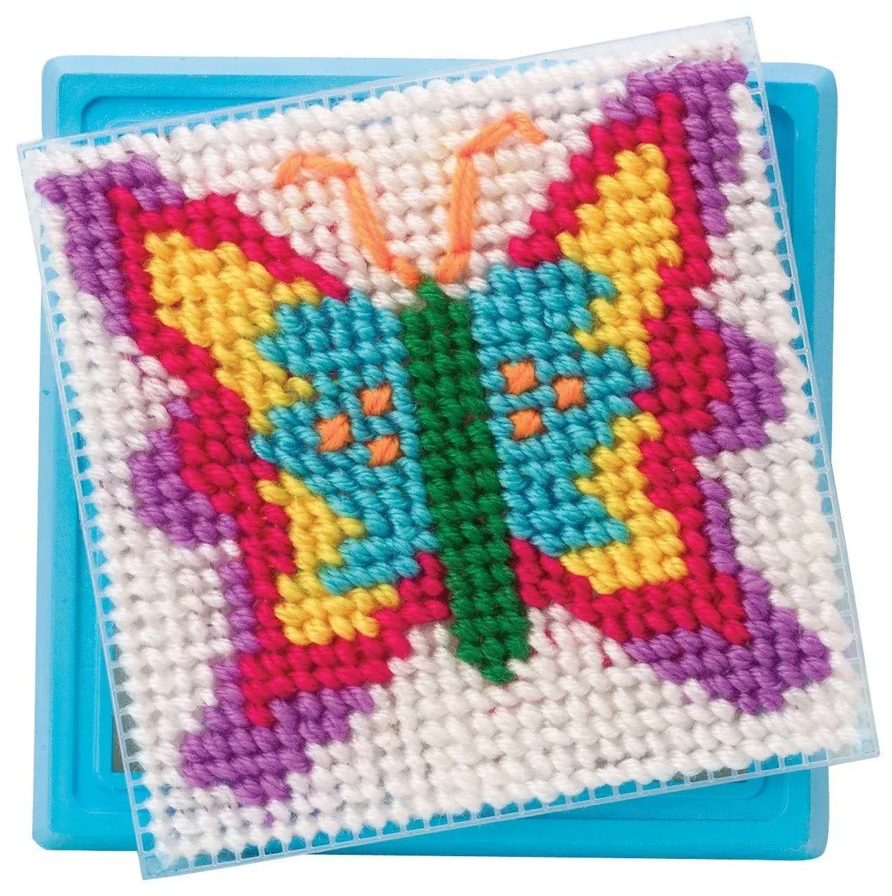 ALEX Toys Simply Needlepoint Butterfly Kids Art and Craft Activity