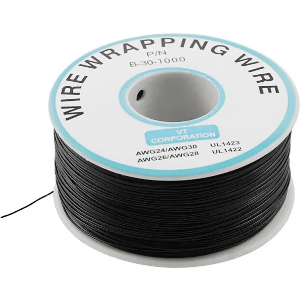 Amico P/N B-30-1000 30AWG Tin Plated Copper Wire Wrepping Cable Reel