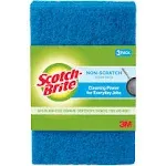 Scotch-Brite Scour Pads, Non-Scratch, 3 Pack