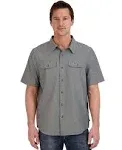 Gerry Men&#039;s Short Sleeve Woven Camp Shirt