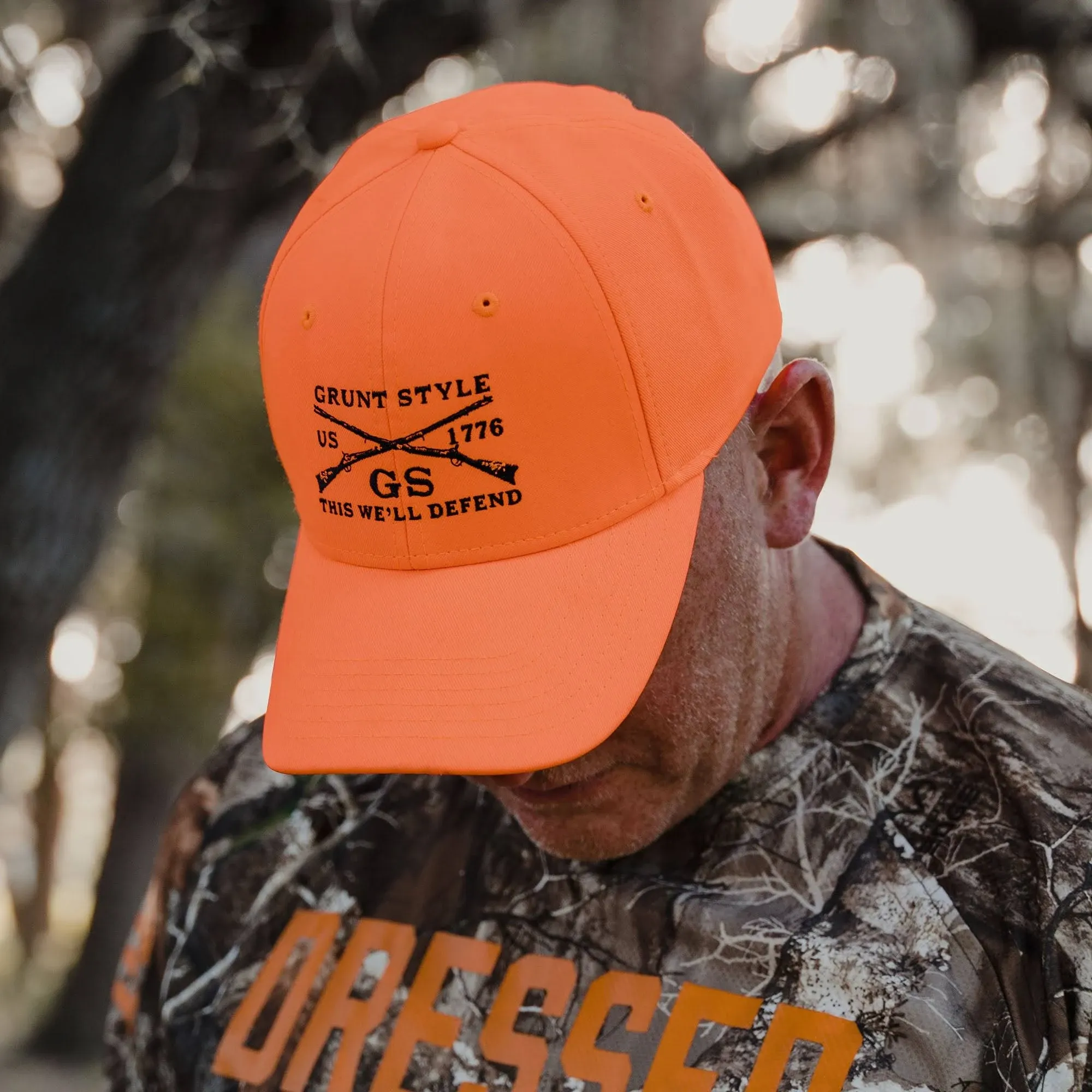 Grunt Style Safety Orange Hat