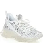 Steve Madden Women's Maxima R Sneaker White 6