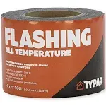 Typar Self-Adhering All Temperature Flashing - 6" x 75'