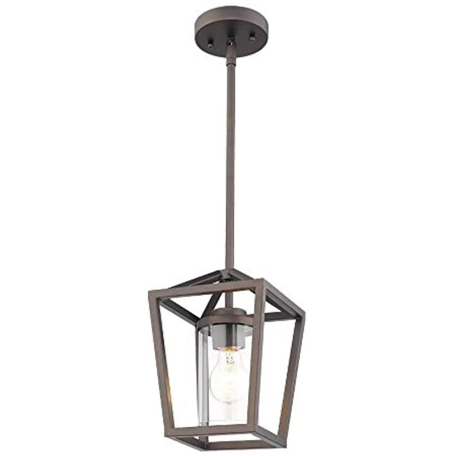 Emliviar for MINI + Pendant Light, Cage Hanging Light, Oil Rubbed  Oil-Rubbed Br