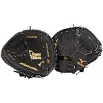 Mizuno Prospect Series Youth Baseball Catcher's Mitt, Black, 31.5"