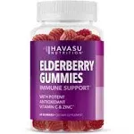 Havasu Nutrition Elderberry Gummies 100mg - Supports Immune System Health - Made