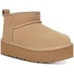 UGG Kid's Classic Ultra Mini Platform (Sand)