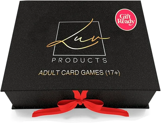 Luvbox Game Box - Couples Games Kit I Couple Date Ideas with Romance Games and ...