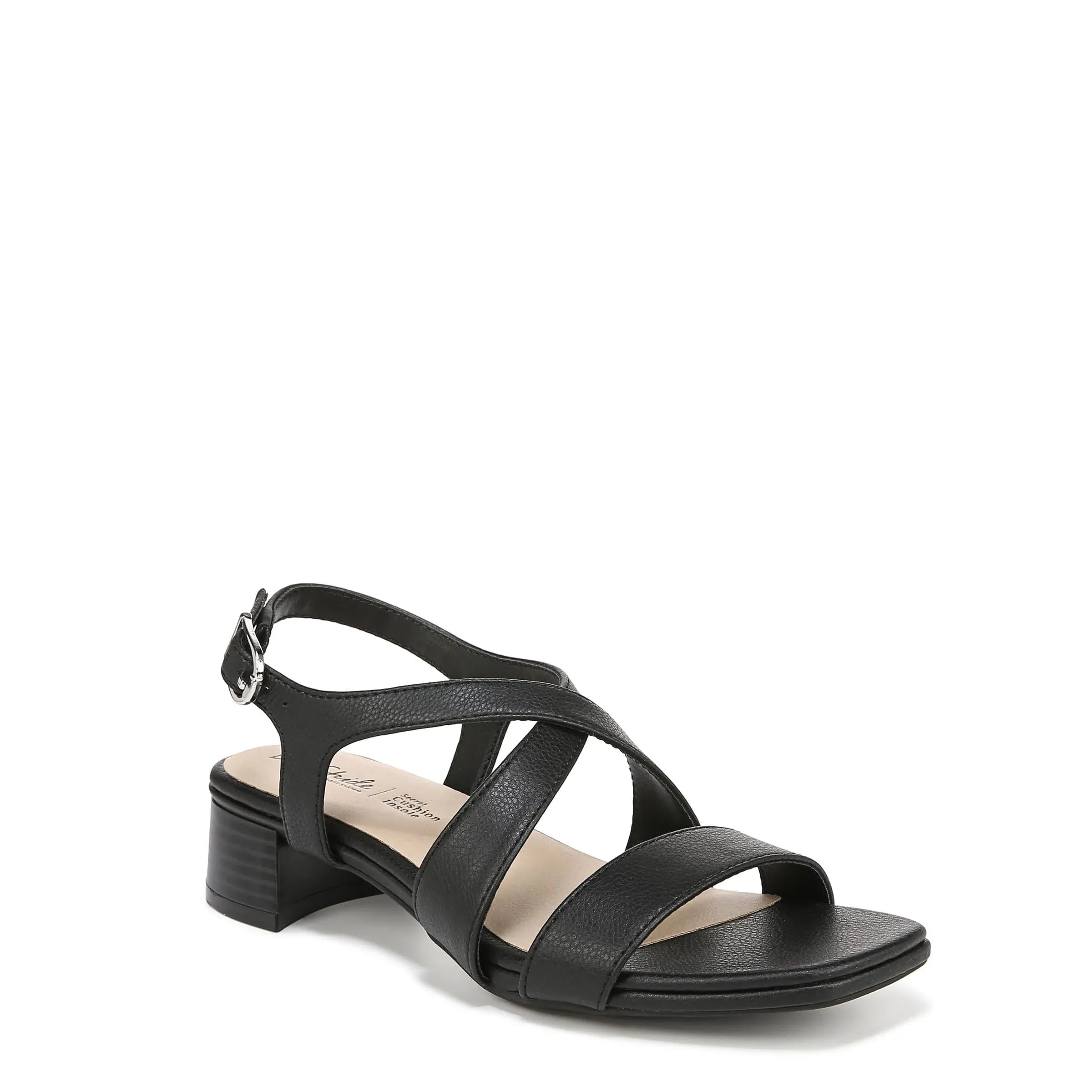 LifeStride Jordan Women's Strappy Sandals, Size: 8, Black