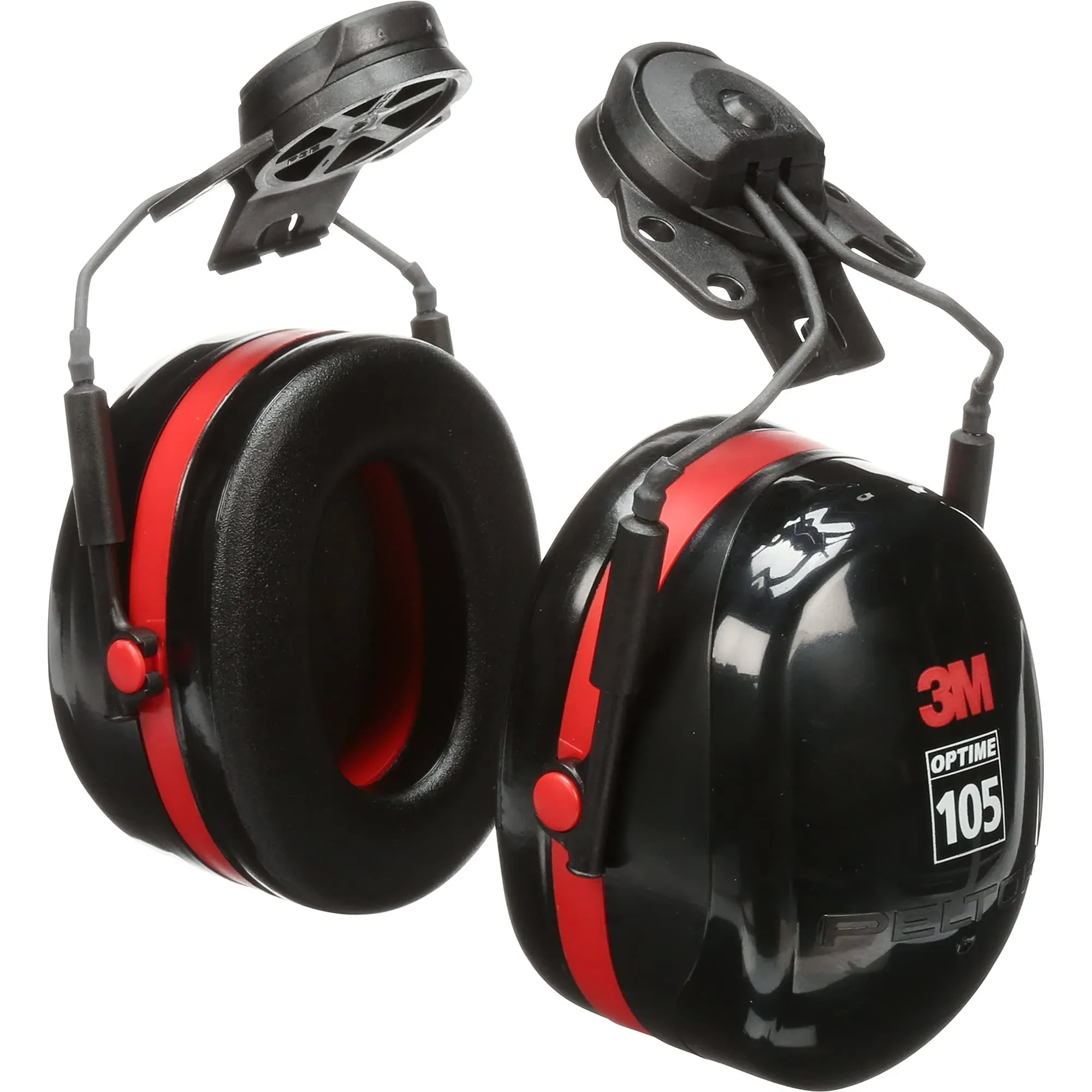 3M™ PELTOR™ Optime™ 105 Earmuffs H10P3E, Hard Hat Attached