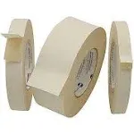 Intertape 591 Double Sided Flatback Paper Tape: 1 in x 36 yds. (Beige)