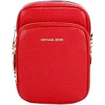 Michael Kors Women's Ginny Leather crossbody Bag