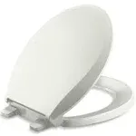 KOHLER K-4639-RL CACHET 16 3/4 INCH READY LATCH QUIET-CLOSE ROUND-FRONT TOILET SEAT