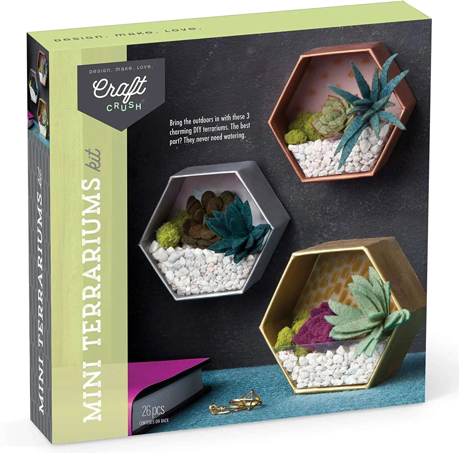 Ann Williams Craft Crush Mini Terrariums Kit