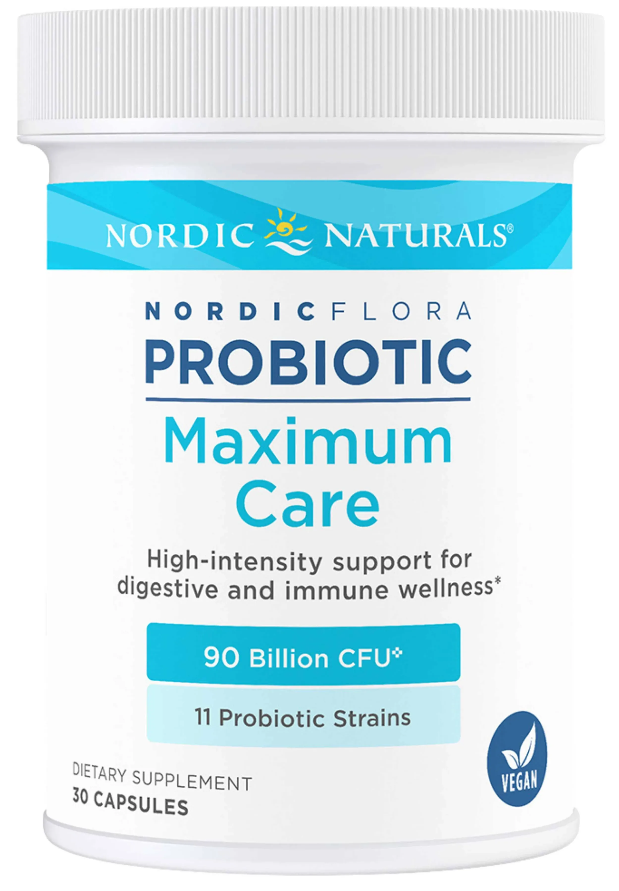 Nordic Flora Probiotic Maximum Care 30 Capsules Nordic Naturals