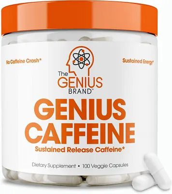 Genius Caffeine Extended Release Microencapsulated Pills