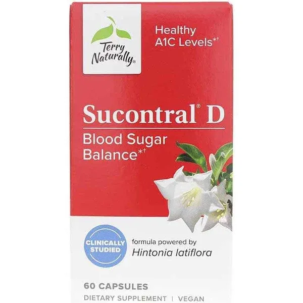 Terry Naturally Sucontral D - 60 Capsules