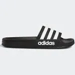 Adidas Kids Adilette Shower - Black/White UK 4