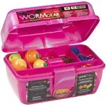 South Bend 88 Piece Pink Worm Gear Loaded Tackle Box Kit