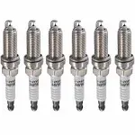 Autowxjq Iridium Spark Plugs Replace LKAR7BIX-11S 93501, 6 Pack 