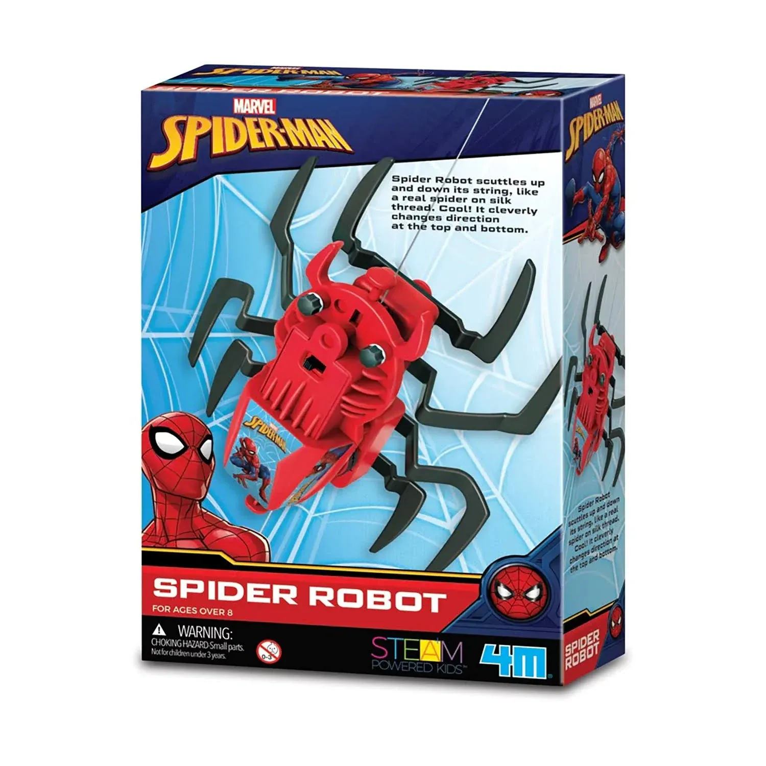 4M D406212 Disney Spiderman Spider Robot