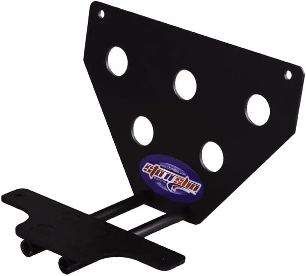 STO N SHO Front License Plate Bracket Compatible with 2014-2019 C7 Corvette Stingray and Grand Sport w/out factory ground effects (SNS50)