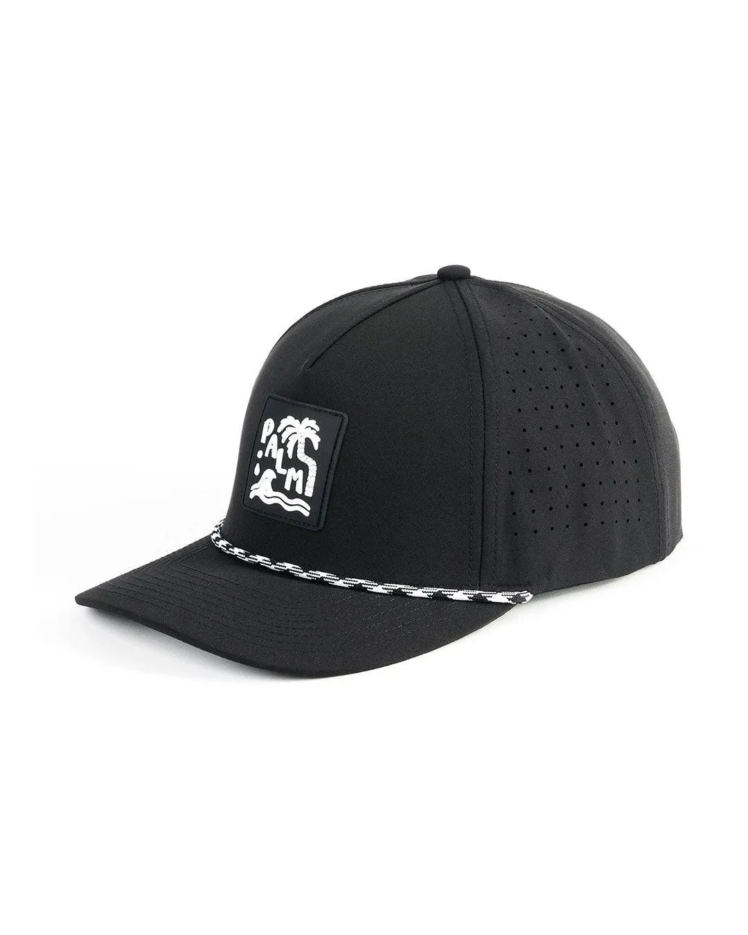 San O Snapback | Palm Golf Co. Black / Os