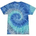 Tie Dye Shirt Multi Color Reactive Rainbow Spiral T-Shirt