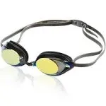 Speedo Vanquisher 2.0 Mirrored Goggle - Deep Gold