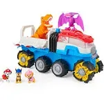 Paw Patrol Dino Patroller Motorized Vehicle with 3 Exclusive Bonus Action Figures and 2 Dinosaur Toys