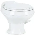 Dometic 302301671 300 Series Low Profile Toilet, White