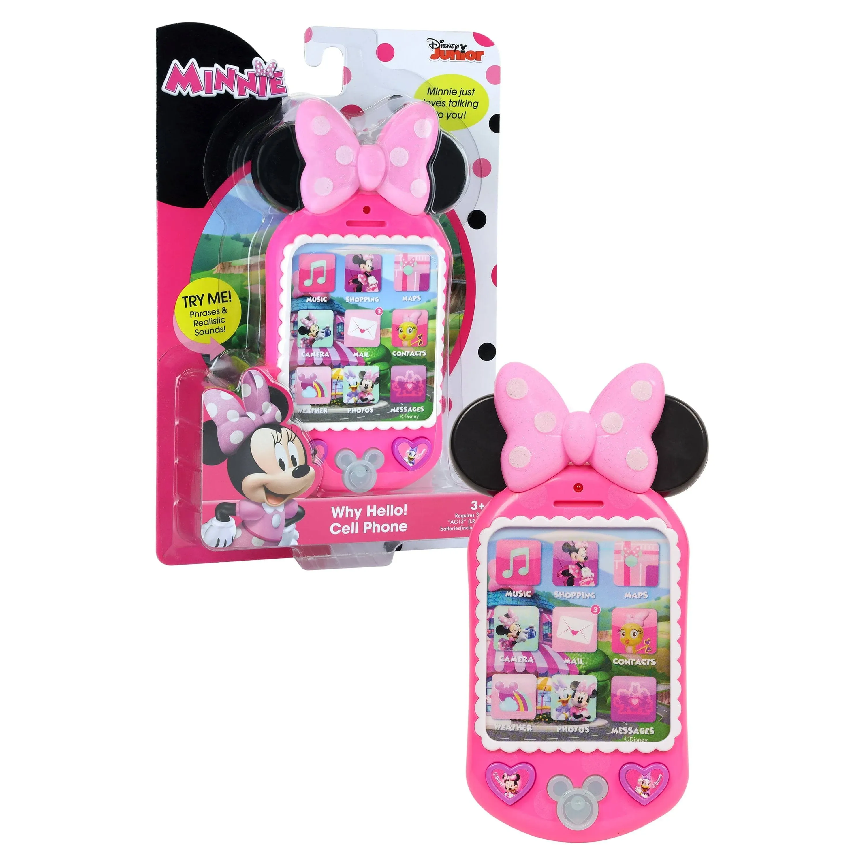 Minnie Mouse Why Hello! Cell Phone