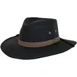 Outback Trading Co Men&#039;s Kodiak Oilskin Sun Hat - 1480 BROWN