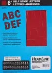 Headline Black Vinyl Stick-on Letters - USS32411