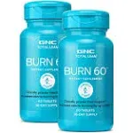 GNC Total Lean Burn 60 - Twin Pack - Thermogenics - 60 Tablets - Twin Pack