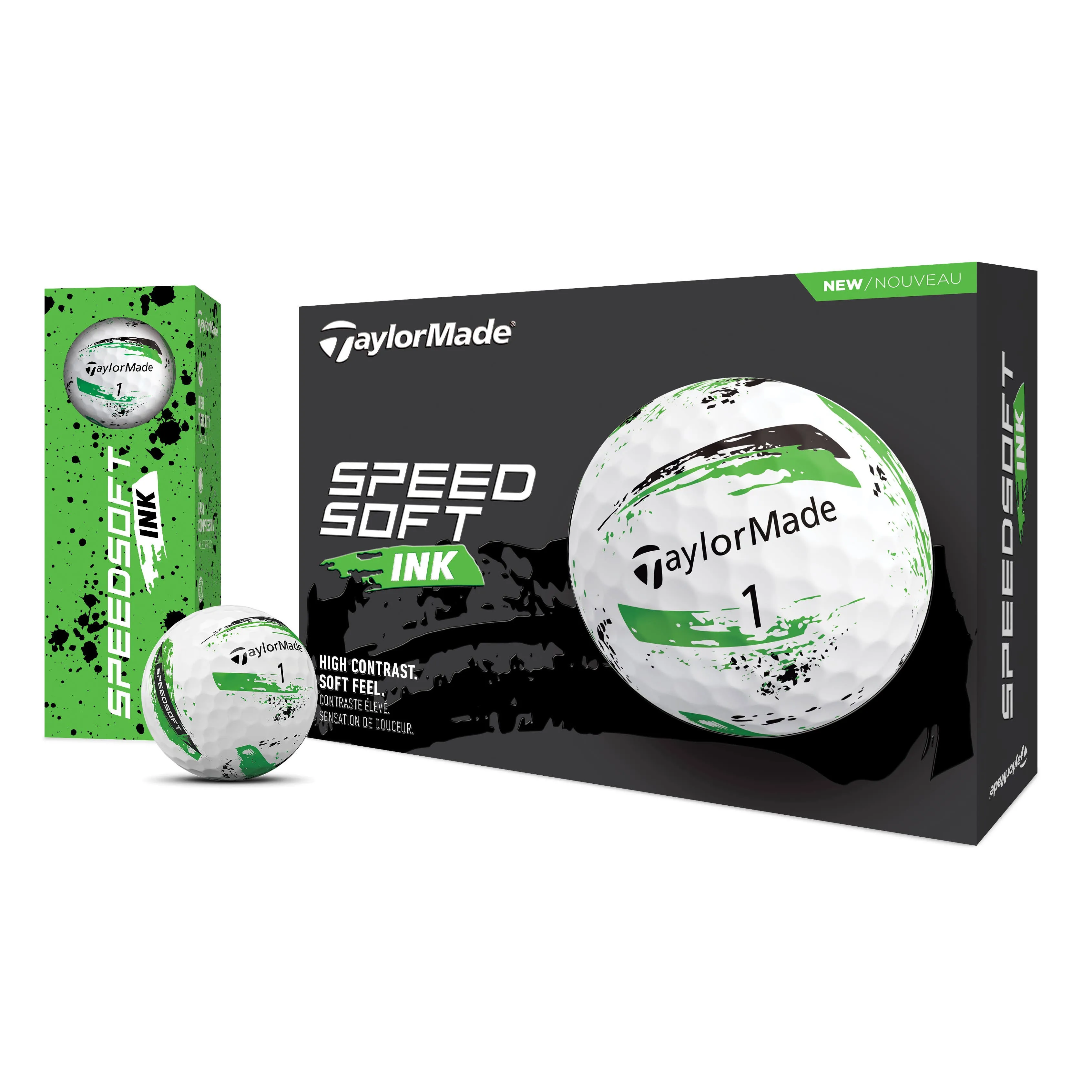 TaylorMade SpeedSoft Ink Golf Balls