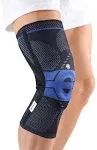 Bauerfeind GenuTrain P3 Left Knee Brace Size 3 Titanium