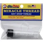 Atlas Mikes Miracle Bait Wrap Fishing Thread w/Dispenser 100 Foot Clear 66830