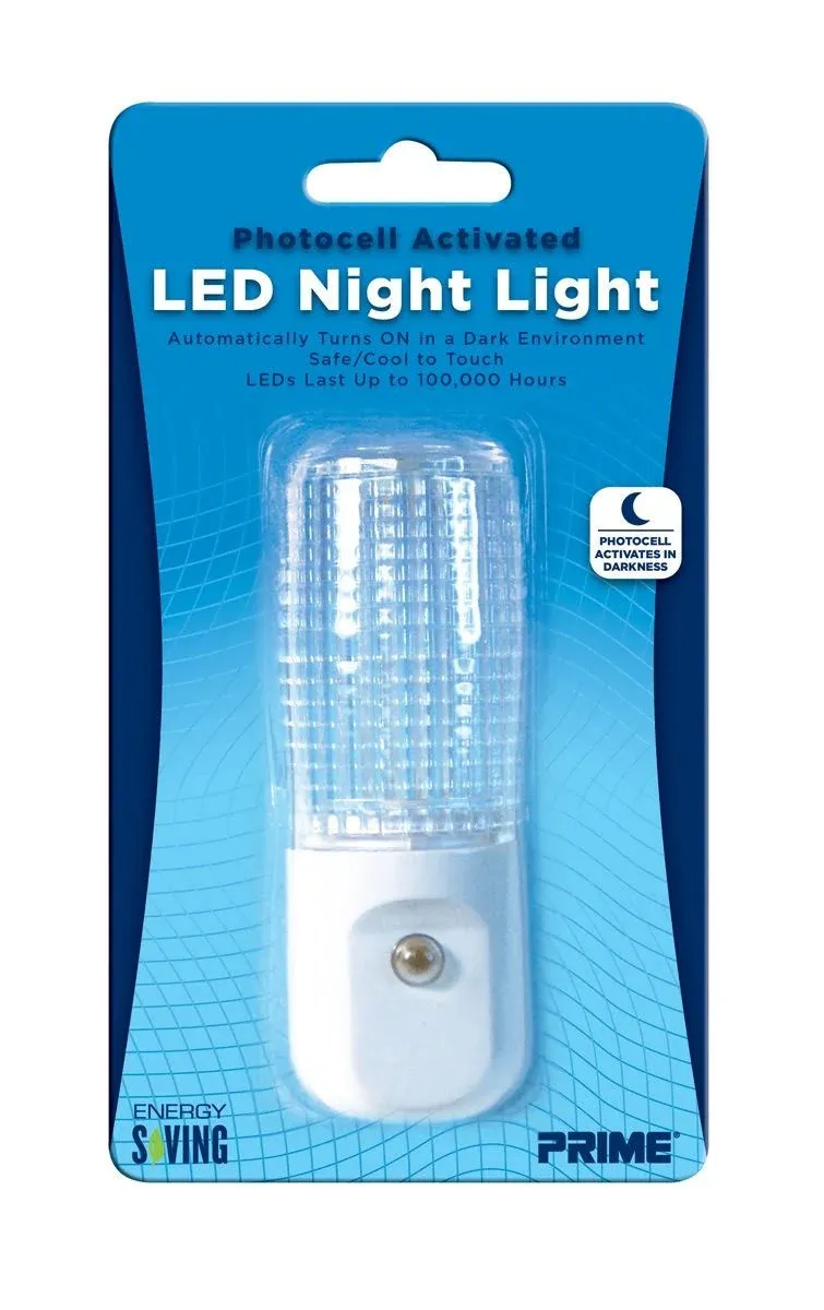 Prime Night Light, LED, Photocell Activated