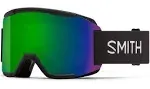 Smith Squad Goggles Black ChromaPop Sun Green Mirror