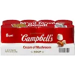 Campbell's Cream of Mushroom Soup, 10.5 Ounce (Pack of 8)