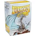 Dragon Shield Sleeves: Classic - Matte Silver (100)