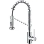 Kraus Kpf-1610sfs Bolden 18in Pull Down Kitchen Faucet Spot Free Stainless Steel