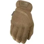 Mechanix Wear: FastFit Tactical Gloves with Elastic Cuff for Secure Fit, Work Gloves with Flexible Grip for Multi-Purpose Use, Durable Touchscreen Capable Safety Gloves for Men (Brown, XX-Large)