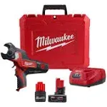 Milwaukee 600-MCM Cable Cutter Kit 12V Li-Ion Cordless w/ Battery + Charger